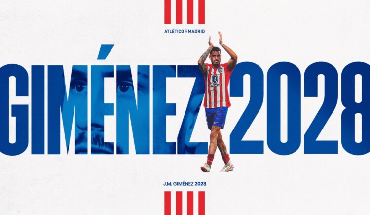 Atlético Vertragsverlängerung Gimenez