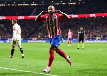 Memphis Depay, Atletico Madrid v Sevilla FC - Copa del Rey