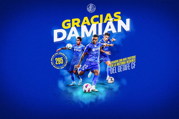 Vertrag aufgelöst: FC Getafe verabschiedet Klublegende Damian Suárez