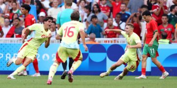 Spanien Marokko Olympia Fußball