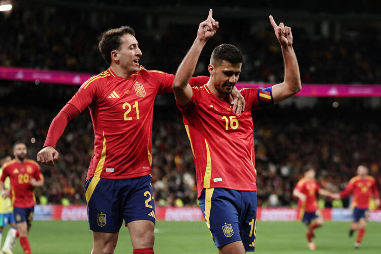 Rodri-Doppelpack und mehr bei Spaniens wildem Schlagabtausch im Bernabéu